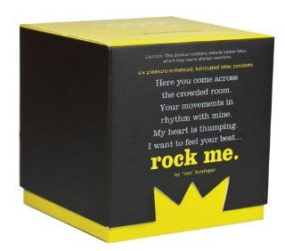 ooo boutique Condoms Tryst Gift Style Condom  Rock Me 6 pack Health & Personal Care