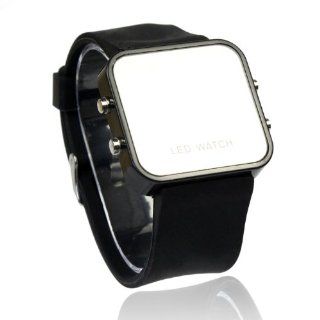 Top Seller Black 2013 Elegant LED Digital Mirror Faceless Watch W MZ Watches