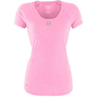Antigua Minnesota Twins Womens Pep Shirt   Size Large, Mid Pink Heather (ANT