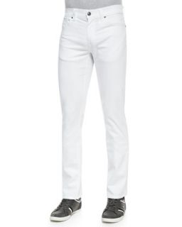 Mens 5011 Denim Jeans, White   Fidelity   White (32)