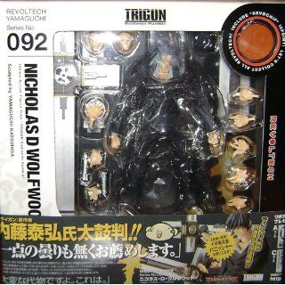 Revoltech Yamaguchi  No.092 Trigun Nicholas D. Wolfwood Toys & Games