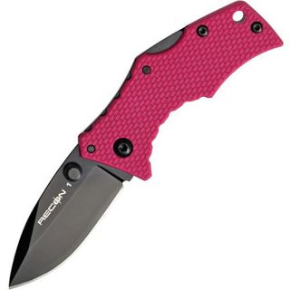 Cold Steel Micro Recon 1 Spear Point Knife   Pink (211057)