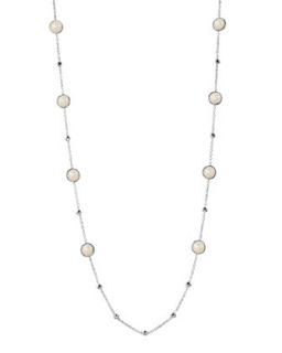 Lollipop Mini Station Necklace, Mother of Pearl   Ippolita   Silver