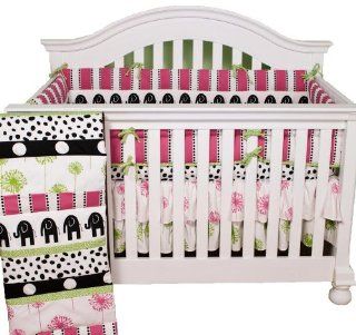 Cotton Tale Designs 4 Piece Hottsie Dottsie Crib Bedding Set  Baby Girl Bedding  Baby