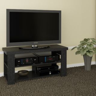 Ameriwood Hollowcore TV Stand 1194012YCOM Finish Black Forest