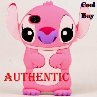 Cool Buy's Authentic Pink Lilo and Stitch 3D Movable Ear Flip Hard Case Cover For Apple iPhone 4S / 4    Has One Year Warranty Only Sell By Cool Buy (Please Compare the Quality) with one year warranty only from Cool Buy Cell Phones & Accessories