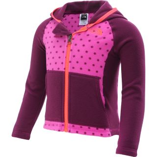 THE NORTH FACE Toddler Girls Glacier Full Zip Hoodie   Size 4t, Azalea Pink