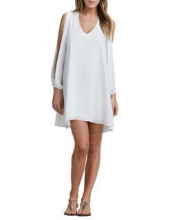 Womens Gracie Slit Sleeve Dress   Lovers + Friends   White (XS)
