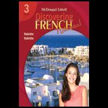 McDougal Littell Discovering French Nouveau Student Edition Level 3 2007