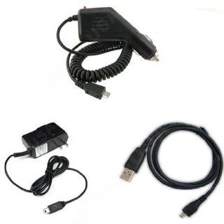 HTC G3/My Touch 3g Slide Combo Rapid Car Charger + Home Wall Charger + USB Data Charge Sync Cable for HTC G3/My Touch 3g Slide Cell Phones & Accessories