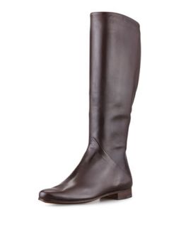 Tall Leather Boot, Medium Brown   Gravati   Medium brown (7 1/2 B)