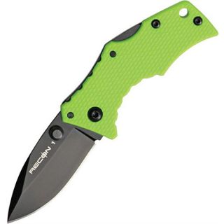 Cold Steel Micro Recon 1 Spear Point Knife   Green (210999)