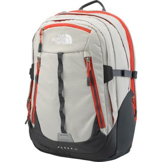 THE NORTH FACE Surge II Daypack, Grey/red