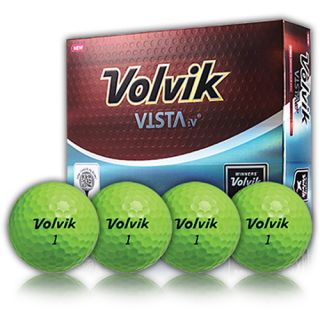Volvik Vista iV 4pc Golf Balls, Green (7111)