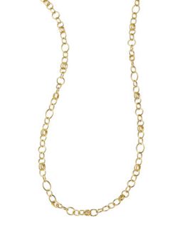 Gl 18k Gold Classic Link Long Chain Necklace, 33L   Ippolita   Gold (18k