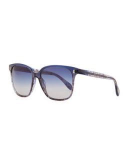 Marmont Plastic Sunglasses, Blue   Oliver Peoples   Blue