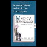 Booklet with Student CD ROM and Audio CDs T/A Medical Terminology