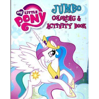 My Little Pony JUMBO Coloring & Activity Book ~ Beautiful Princess Celestia Toys & Games