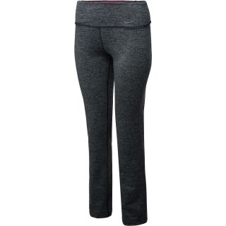 NIKE Womens Legend 2.0 Slim Fit Polyester Pants   Size L, Black/raspberry
