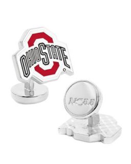 Mens Ohio State Gameday Cuff Links   Cufflinks   Red (ONE SIZE)