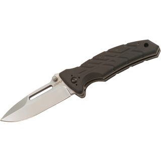 Ontario Knife Co XM 1 Plain Edge Knife   Black (1087502)