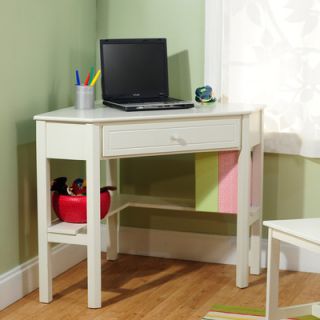 TMS Corner Desk with Drawer 23607WHT