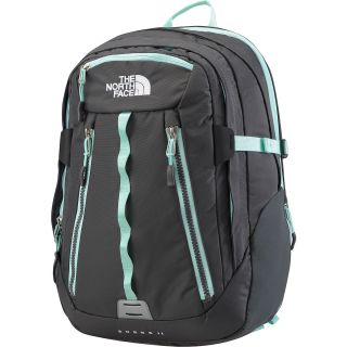 THE NORTH FACE Womens Surge II Backpack, Graphite/green