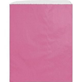 12 x 15 Paper Merchandise Bags, Hot Pink