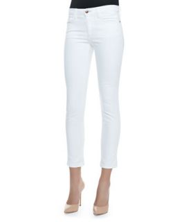 Womens Pennie Cropped Skinny Jeans, Optic White   Joes Jeans   Optic