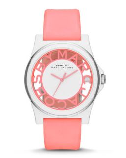 Henry Skeleton Watch, Pink   MARC by Marc Jacobs   Pink