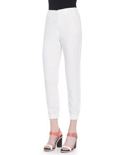 Womens Linen Pajama Style Pants   rag & bone/JEAN   White linen (30)