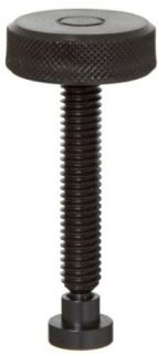 TE CO 31322L Knurled Knob Swivel Screw Clamp With Large Pad Black Oxide, 1/4 20 Thread x 2 8/89" Lg (2 Pack) Fixturing Clamps