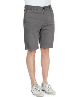 Mens Twill Chino Shorts, Sage   7 For All Mankind   Sage (31)