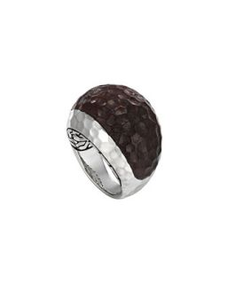 Small Silver & Rosewood Dome Ring   John Hardy   Silver (7)