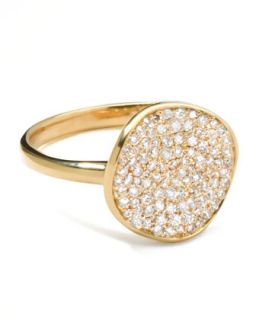 Stardust Diamond Disc Ring   Ippolita   Gold (8)
