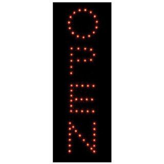 Vertical OPEN CLOSED Animated Store LED Light Neon Sign Health & Personal Care