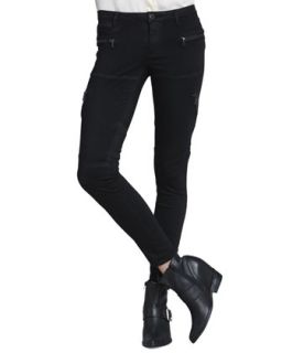 Womens Second Skin Utility Jeans, Black   Blank   Black (27)