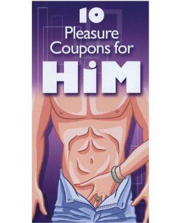 10 pleasure coupons for him (Pack Of 2) Health & Personal Care