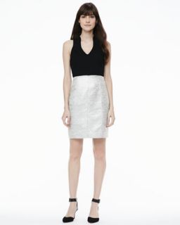 Womens Metallic Tweed Skirt Dress   4.collective   Multi (14)