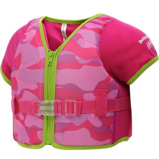 SWIM SCHOOL Girls 1 Piece Flotation Vest