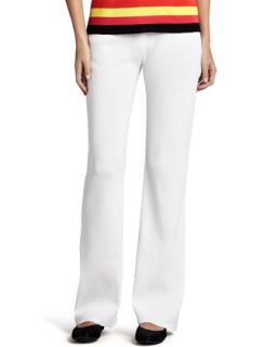 Womens Casey Boot Cut Pants, White   Misook   White (LARGE (12/14))