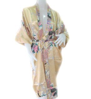 JAPANESE TRADITION BATHROBE PEACOCK BATH ROBE FOR WOMEN'S SOFT SILK FABRIC ROBE   ONE SIZE (FREE SIZE) SIZE  ARMPIT   ARMPIT 28 INCHES LONG FROM SHOULDER 45 INCHES   Throw Pillow Covers
