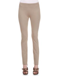 Womens Straight Leg Body II Pants, Khaki   Donna Karan   Khaki (6)