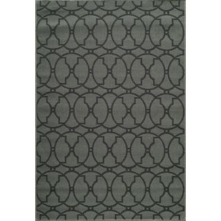 Indoor/ Outdoor Charcoal Tile Rug (86 X 13)