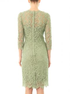 Three quarter sleeved lace dress  Dolce & Gabbana  MATCHESFA