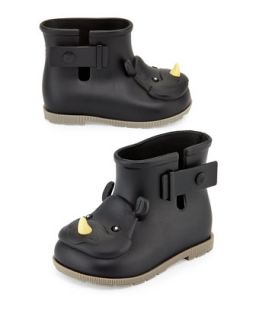 Sugar Rain Rhino Boots, Black, 5 10   Melissa Shoes   Black (9)