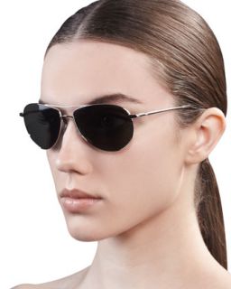 Benedict Basic Aviators, Silver/Gray   Oliver Peoples   Silver/Gray grad (ONE