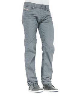 Mens Waykee Straight Leg Jeans, Grey   Diesel   Light gray (30)