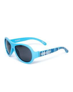 Polarized Kids Sunglasses, Blue, Ages 0 3   Babiators   Blue pattern (0 3Y)