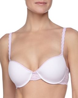 Womens Never Say Never Comfy Tee Bra, Frosty Lilac   Cosabella   Forsty lilac